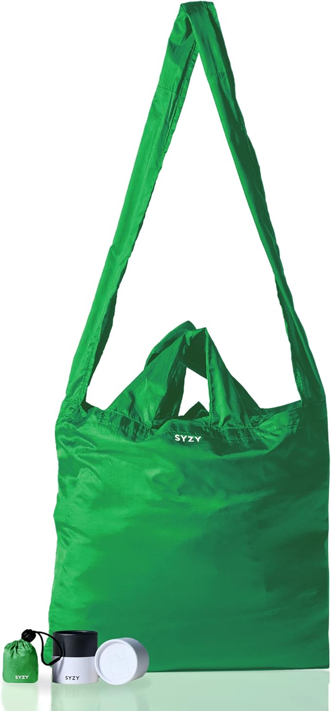 SYZY World's Most Compact Travel Tote Bag Portable Shopping Beach Market Bag by SYZY