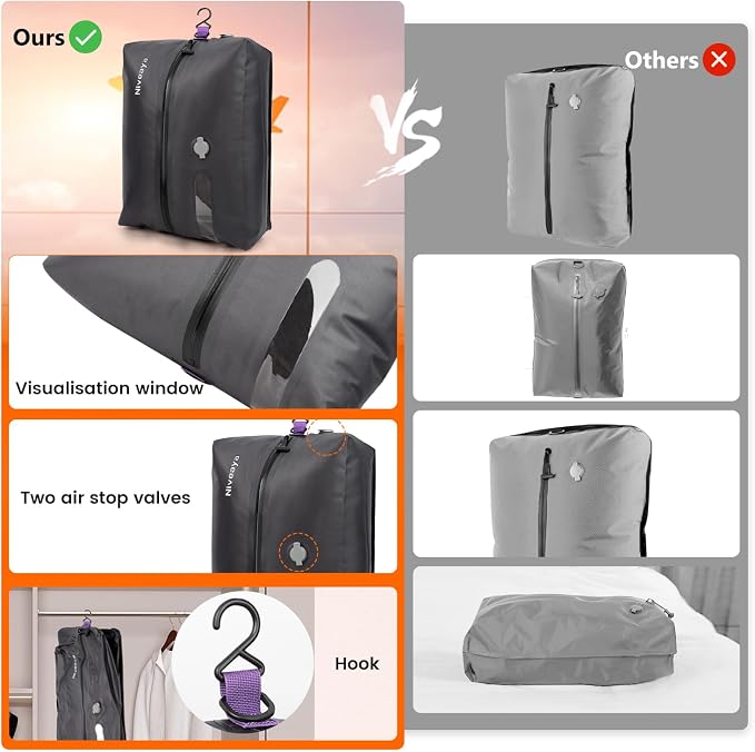 Niveaya Vacuum Bags for Travel - Image 7