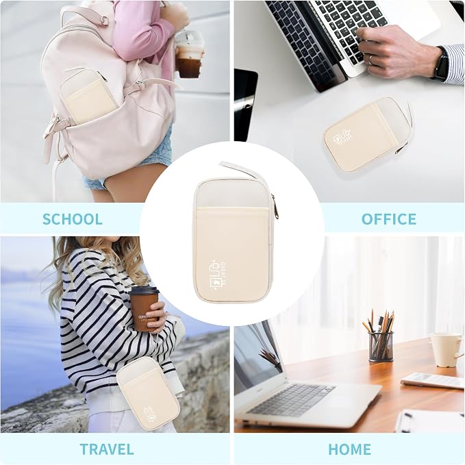 Electronics Travel Organizer, Portable Waterproof Electronic Travel Storage Bag - Image 7