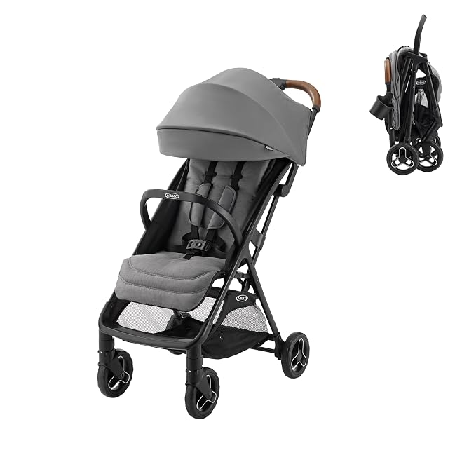 Graco Ready2Jet Compact Stroller – Overhead Friendly Compact Travel Stroller by Graco