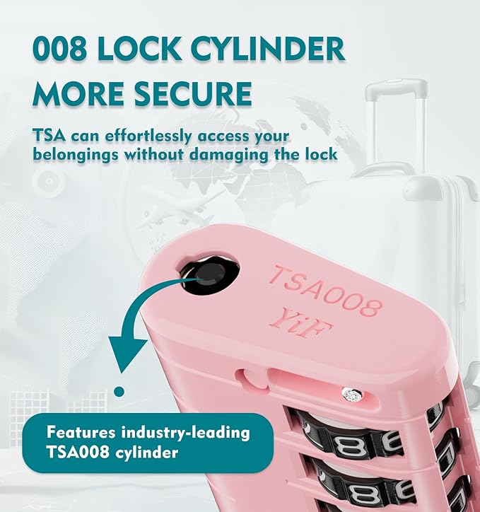 ANVIL 4 Digit Luggage Locks, TSA Locks - Image 2
