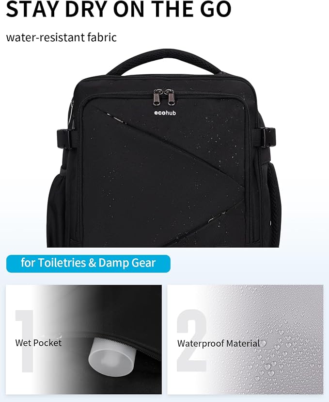 ECOHUB 30L Carry on Travel Backpack - Image 6