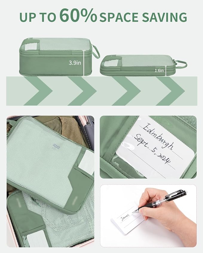 ECOHUB 4 Set /6 Set Packing Cubes - Image 2