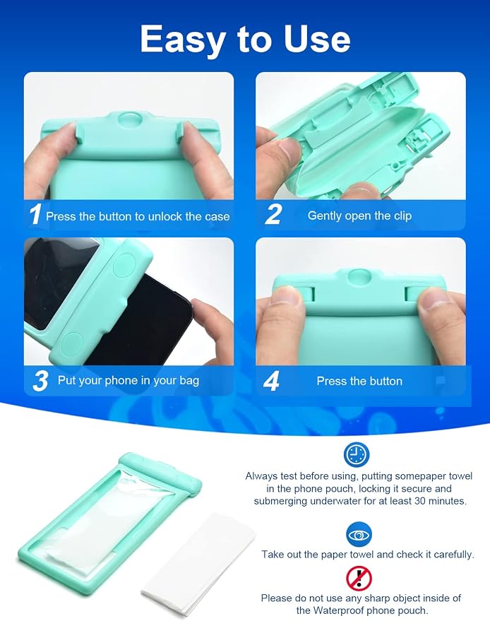 wellhouse Waterproof Phone Pouch, Waterproof Phone Case - Image 5