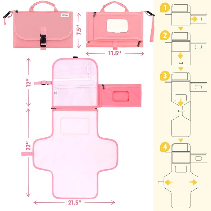 Kopi Baby Portable Diaper Changing Pad - Image 5