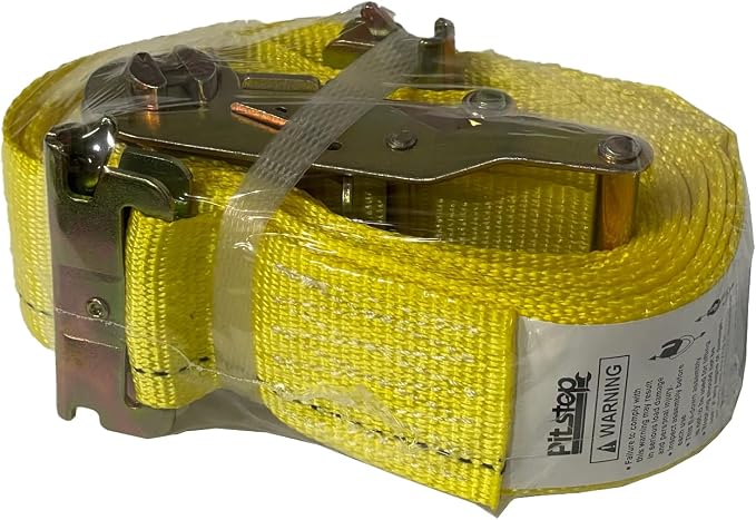 8 Pack Ratchet Strap 2" x 16' E Track Heavy-Duty Cargo Tie Downs 4400LBS - Image 4