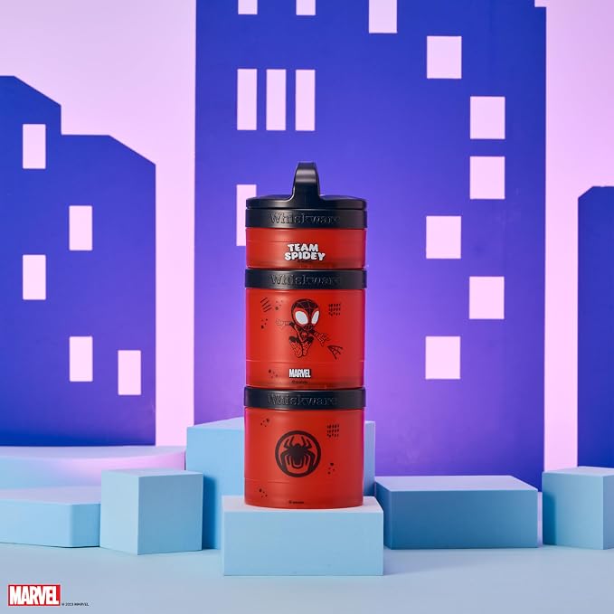 Whiskware Spider-Man Team Spidey Stackable Snack Containers - Image 6