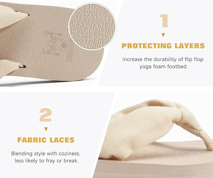 KuaiLu Flip Flops for Women - Image 5
