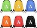 ZOMFELT 6Pcs Drawstring Backpack Drawstring Gym Bags, Foldable Draw String by ZOMFELT