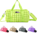 Quilted Travel Duffle Bag Gym Bag by XSUIOY