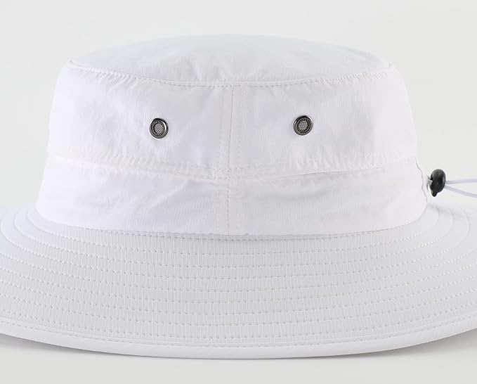 Home Prefer UPF50+ Mens Sun Hat Wide Brim Fishing Hat Sun Protection Beach - Image 6