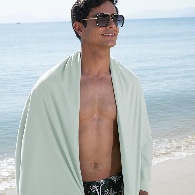 Rainleaf Microfiber Towel Perfect Travel & Gym & Camping Towel. Quick Dry - Image 5