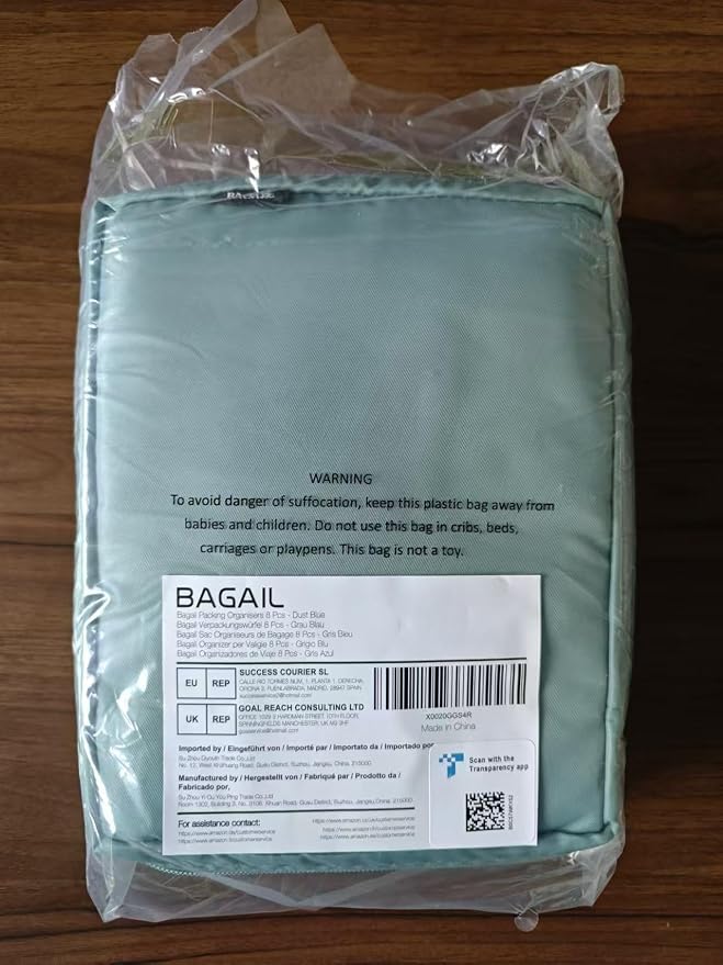 8 Set/6 Set/4 Set Compression Packing Cubes - Image 9