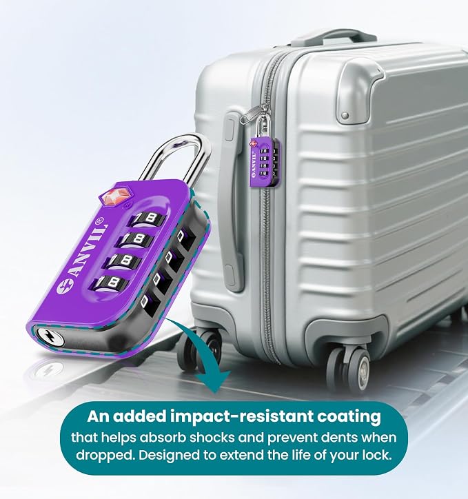 ANVIL TSA Approved Luggage Lock - Image 8