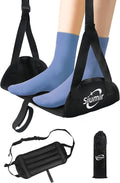 Airplane Foot Hammock, Upgraded Anti-Squeeze Foot Rest by Siumir