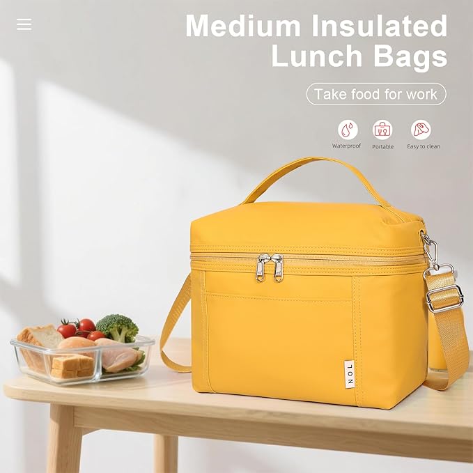 NOL Natural Organic Lifestyle Insulated Lunch Bags - Image 4