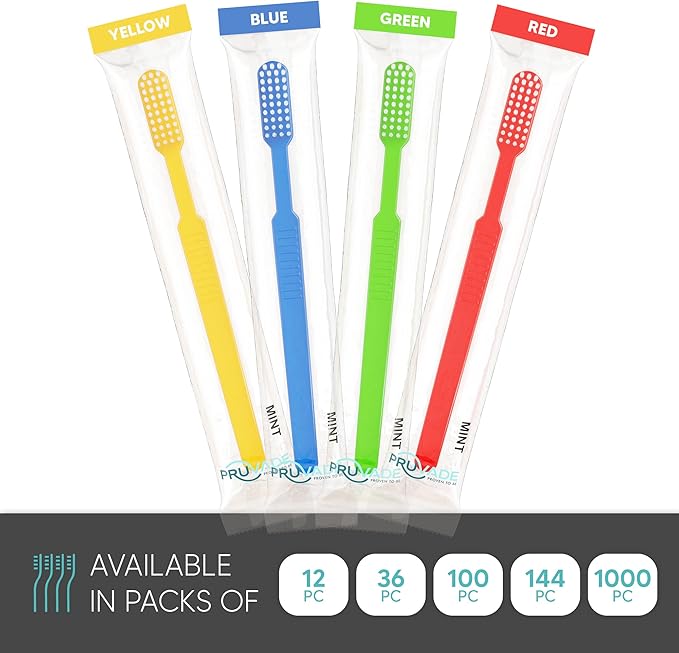 100 Pack Disposable Toothbrushes - Image 2