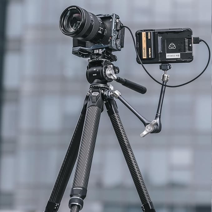 Falcam TreeRoot F38 Pro Carbon Fiber Tripod, 5kg Load, F22 Interfaces, 1/4" - Image 3