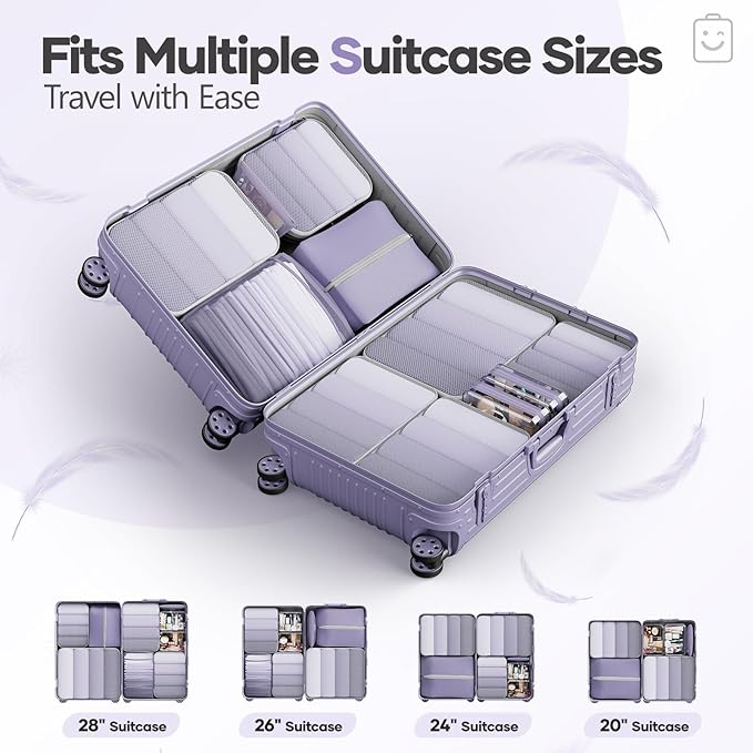 Veken 11 Set Compression Packing Cubes - Image 8