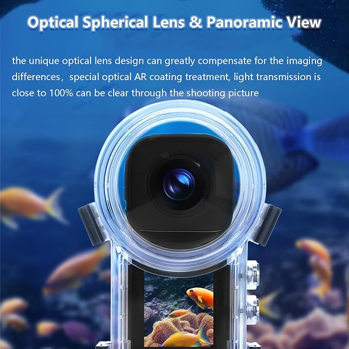 Invisible Dive Case Compatible for Insta360 X4 Dive Housing Case 50m 164ft - Image 7