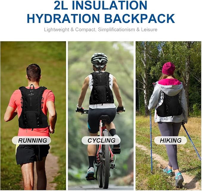 INOXTO Hydration Pack Backpack ，Water Backpack - Image 5