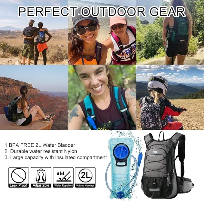 15L Insulated Hydration Backpack Pack - Image 4