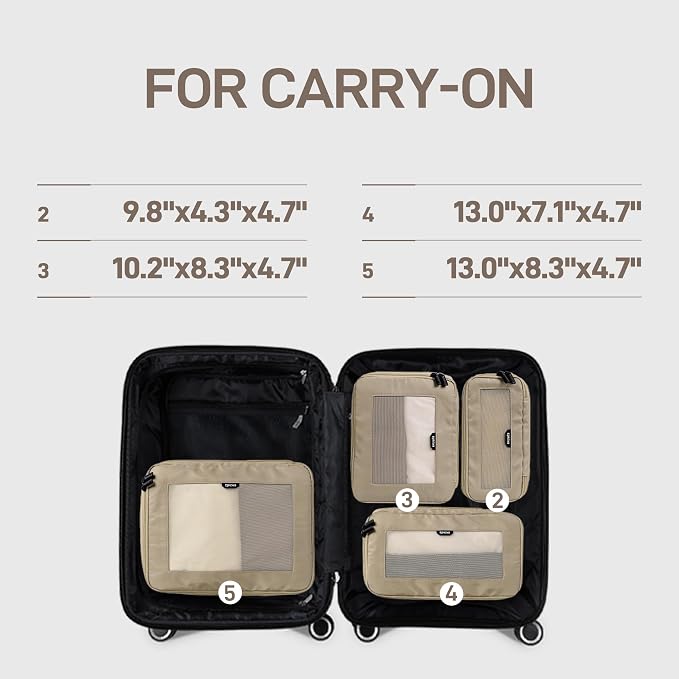 EPICKA TripCozy Compression Packing Cubes - Image 3