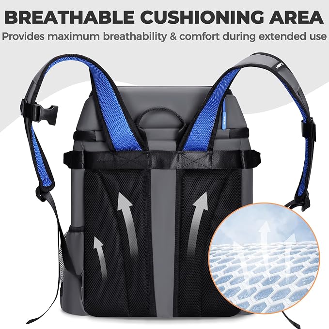 Heytrip Backpack Cooler 36/54 Cans Insulated Waterproof Cooler Bag - Image 3