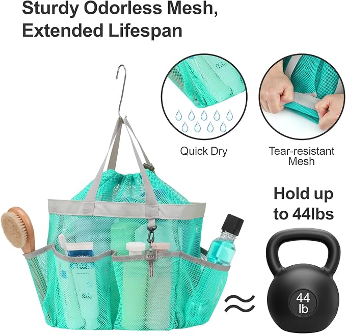 F-color Mesh Shower Caddy Portable - Image 4