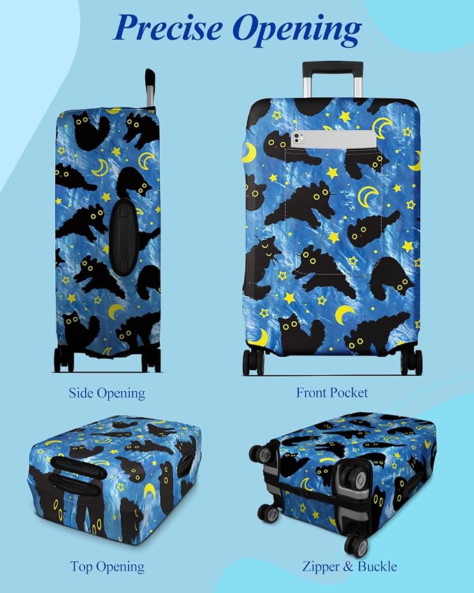 Slohif Luggage Cover for Suitcase Tsa Approved Protector - Image 5