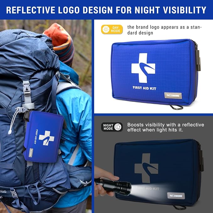 300 PCS First Aid Kit for Home, Businesses, Sports & Outdoor, Premium - Image 5