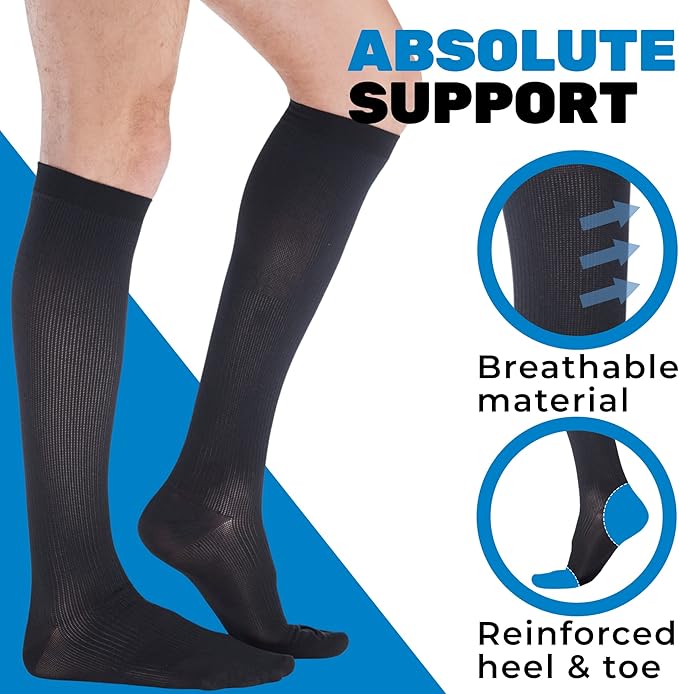 ABSOLUTE SUPPORT Cotton Compression Socks - Image 5