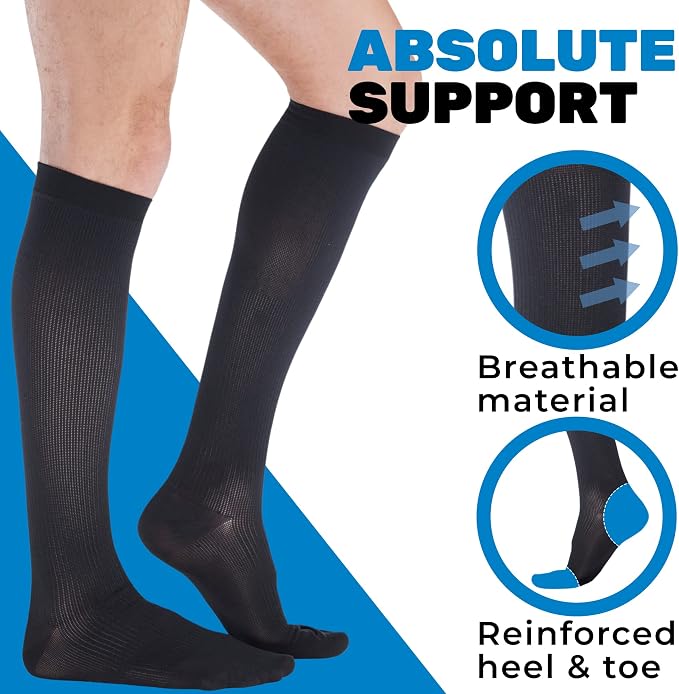 ABSOLUTE SUPPORT Cotton Compression Socks - Image 5