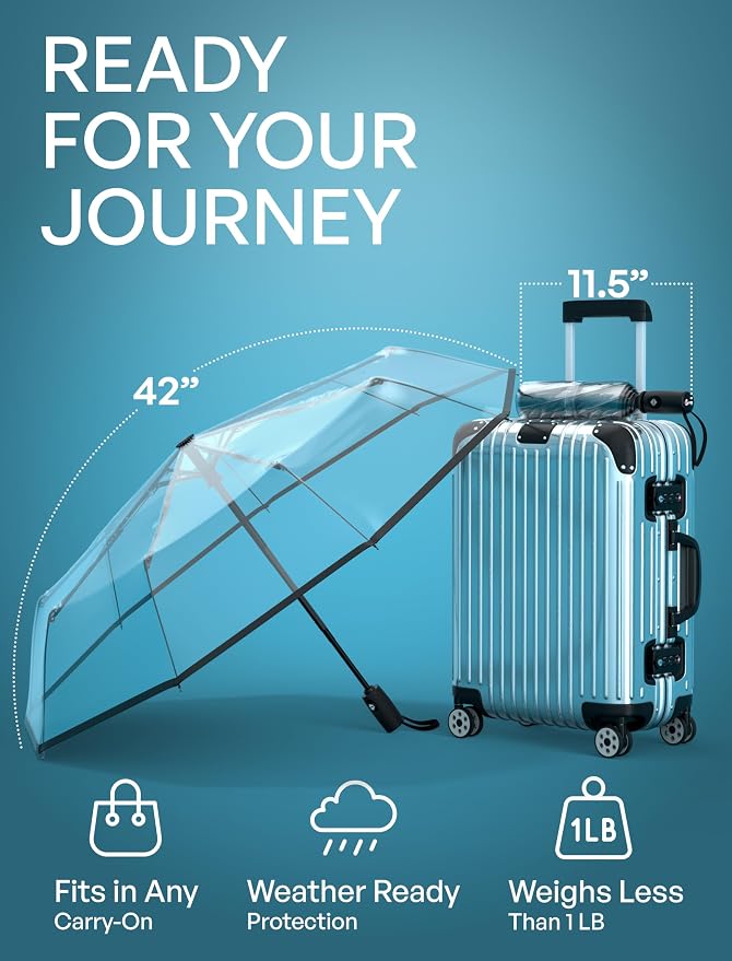 REPEL Windproof Travel Umbrella - Image 5