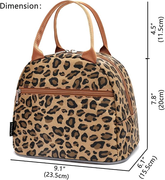 FlowFly Leopard Insulated Lunch Cooler Bag - Image 3