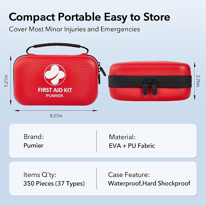 First Aid Kit for Car Home Travel Camping, Public Emergency Must Have Survival - Image 2