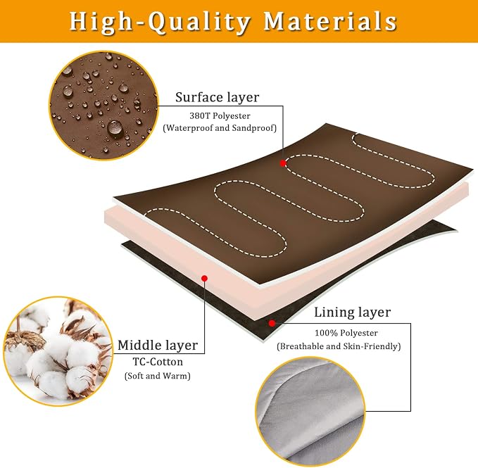 ECOOPRO Warm Weather Sleeping Bag - Image 4