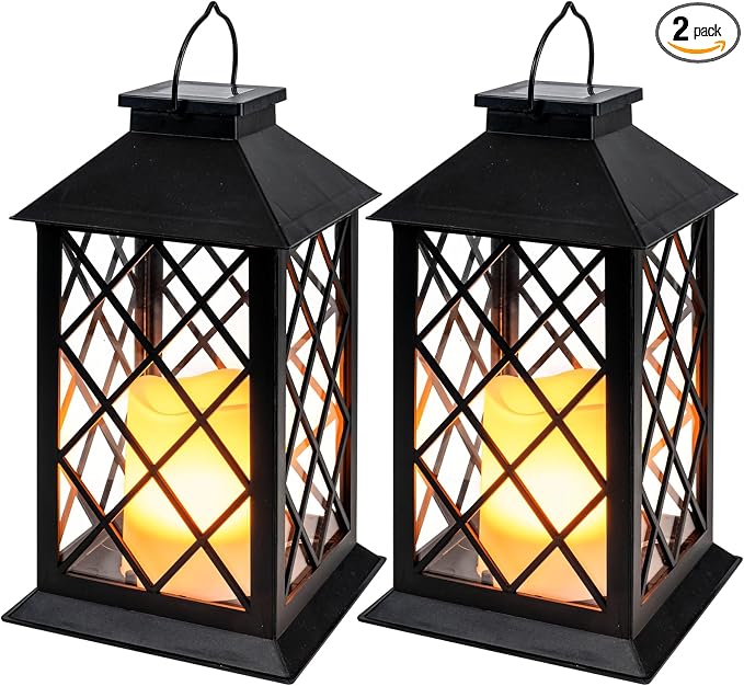 Homemory Solar Lanterns Outdoor Waterproof Hanging by Homemory