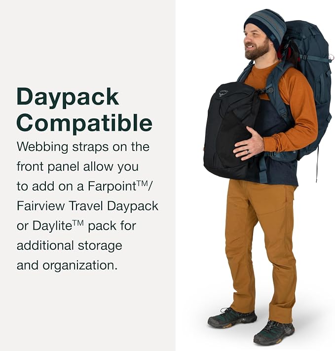 Osprey Farpoint Trek 55L Men's Travel Backpack - Image 6