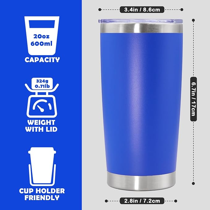 20oz Tumbler Bulk Stainless Steel Tumbler Cup - Image 4