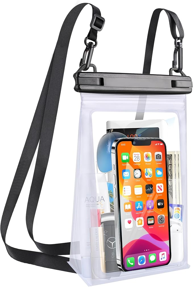 Large Waterproof Phone Pouch, Floating Dry Bag by TDLIRH-LoveSportLoveLife
