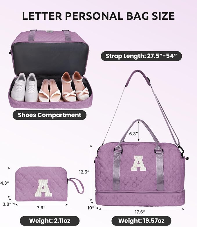 Gifts for Mom-Initial Duffle Bag - Image 3