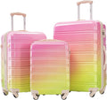 Merax Luggage Sets 3 Piece, Hardside Expandable Suitcase Set by Merax