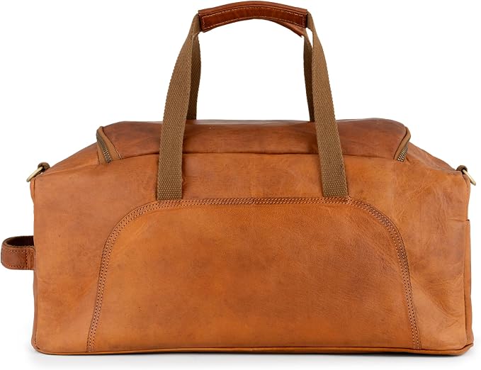 Berliner Bags Vintage Genuine Leather Duffle Denver M - Image 6