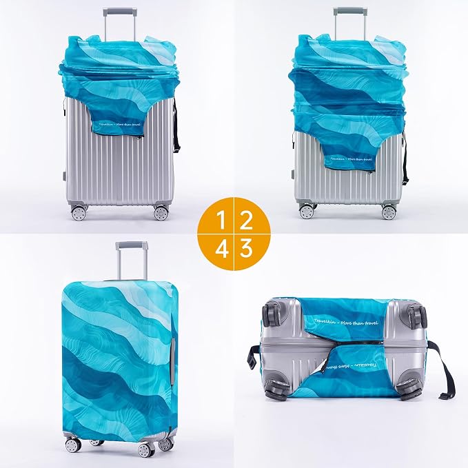 Travelkin Luggage Covers For Suitcase Tsa Approved, Suitcase Cover Protector - Image 7
