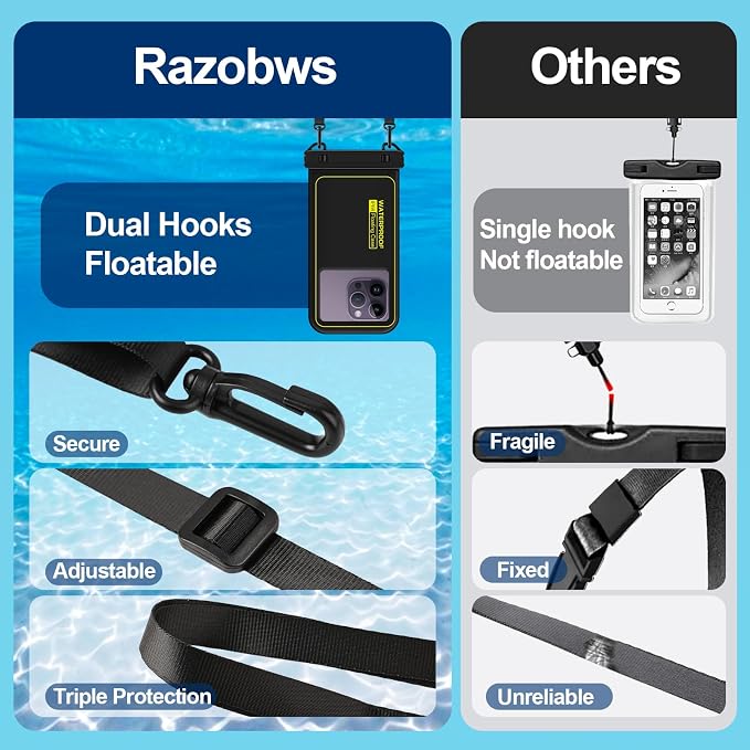 Waterproof Phone Pouch Floating, IP68 Waterproof Phone Case - Image 6