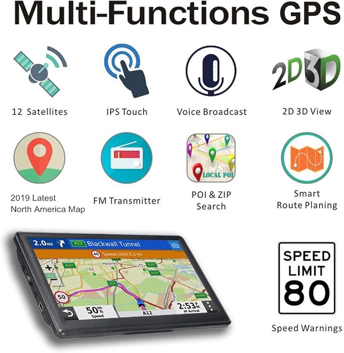OHREX N800 GPS Navigator for Car - Image 8