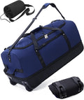 CONTAIL 32”110L Expandable 140L Rolling Duffle Bag by CONTAIL