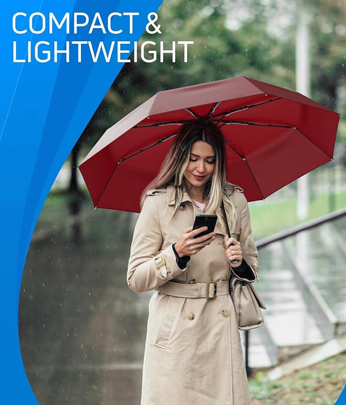 Rain-Mate Windproof Compact Umbrellas - Image 4