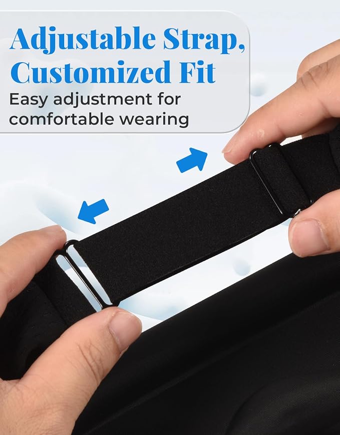 Adjustable 3D Contoured Sleep Mask - Image 7